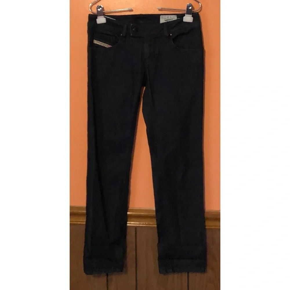 Dark Wash Nevy Stretch Ankle Jeans - Picture 1 of 7